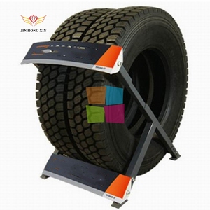 Tùy chỉnh hình lục giác kim loại động cơ rim bánh xe đứng phụ kiện xe lốp Rack hiển thị cho các bộ phận tự động cửa hàng - Product Image 2