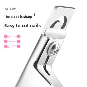 Stainless Steel U Shaped Nail Tip Cutter Straight Sharp Clipper for UV Gel <b>Extension</b> Manicure - Product Image 3
