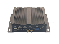 Mini Computadora Integrada Sin Ventilador GZM, Carcasa de Aluminio, LAN Dual, COM para VGA, USB, 32g, Amplio Rango de Temperatura, Suministro Continuo Estable 24/7