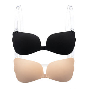 Cache-tétons en forme d'aile, sexy, sans bretelles, en forme de pétale, respirant, patch de poitrine sans couture, sous-vêtements, stock/personnalisé - Product Image 1