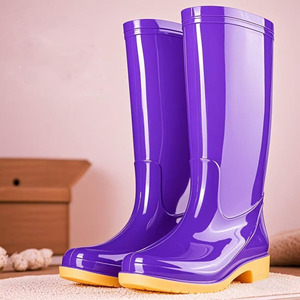 <span class=keywords><strong>Botas</strong></span> <span class=keywords><strong>de</strong></span> Lluvia <span class=keywords><strong>de</strong></span> PVC <span class=keywords><strong>para</strong></span> <span class=keywords><strong>Mujer</strong></span>, a Media Pantorrilla, Económicas, <span class=keywords><strong>de</strong></span> Moda, Resistentes al <span class=keywords><strong>Agua</strong></span>, <span class=keywords><strong>para</strong></span> Uso Agrícola - Product Image 5