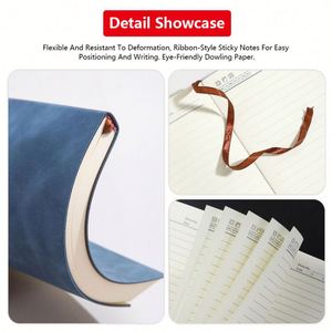 Customised Logo Sheepskin Notebook Covers Bespoke <b>A5</b> Journal Notebooks Thickened Record Books & <b>Notepads</b> Wholesale - Product Image 4