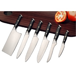 <span class=keywords><strong>Juego</strong></span> <span class=keywords><strong>de</strong></span> <span class=keywords><strong>cuchillos</strong></span> <span class=keywords><strong>de</strong></span> cocina <span class=keywords><strong>de</strong></span> acero inoxidable, 6 piezas, con bloques - Product Image 1