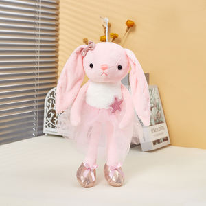 Balerin peluş prenses Bunny tavşan yumuşak oyuncaklar bale dans resitali hediyeler kızlar için ev dekorasyon - Product Image 4