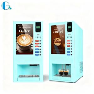 Giá bán buôn cà phê thương mại máy bán hàng tự động điện tự động nóng tự động Cốc Thả đồng xu/hóa đơn/Thẻ tín dụng hệ thống thanh toán - Product Image 5