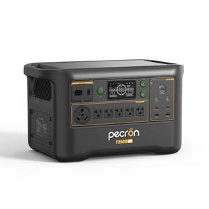 สถานีไฟฟ้าพกพา PECRON 3000W 3072Wh เครื่องกำเนิดพลังงานแสงอาทิตย์สำหรับตั้งแคมป์ ใช้สำรองไฟบ้าน มีสินค้าในสหรัฐอเมริกาและยุโรป - Product Image 1
