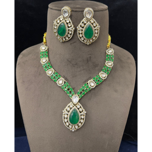 Women's Gold Plated <b>Crystal</b> Necklace and Earrings <b>Set</b> Water Drop Shape Classic Wedding Engagement Party Fashion Jewelry - Product Image 1
