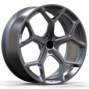 Cerchi Forgiati 6061T6 da 17 18 19 20 21 22 Pollici Grigio Canna di Fucile per Auto Passeggeri Compatibili con Audi RS4 RS6 <span class=keywords><strong>Allroad</strong></span> A4 A5 A6 A7 A8 S4 S5 S6 - Product Image 3