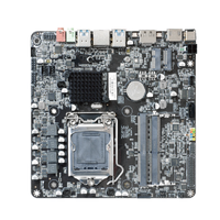 Placa Base Mini ITX H110AA1 LGA1151 de 17*17cm, Compatible con DDR4 DIMM, para Intel de 6.ª/7.ª/8.ª/9.ª Generación, 64GB Todo en Uno para Mini PC