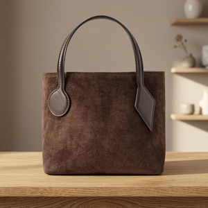 Bolsos de Compras BS INTERNATIONAL Personalizados Hechos en India, Bolsos de Mano Casuales de Cuero Genuino para Mujer con Cierre de Cremallera - Product Image 2