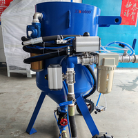 Machine de sablage 5 kW de style populaire, pot de sablage, réservoir de sablage pour l'élimination de la rouille et de la peinture