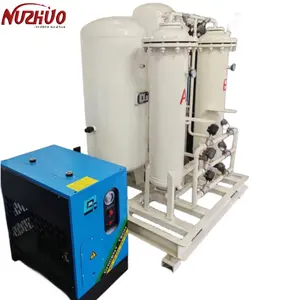 NUZHUO Oxygen Plant Water Oxygenation Hot Selling 10nm3/H O2 Gas Separation Machine For Fish Farming