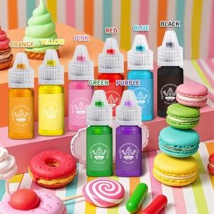 Set di <span class=keywords><strong>8</strong></span> Coloranti Alimentari Organici a Base di Olio, Coloranti Commestibili per Decorazione di Torte, Biscotti e Zucchero, Senza Glutine e Inodore, Made in China - Product Image 2
