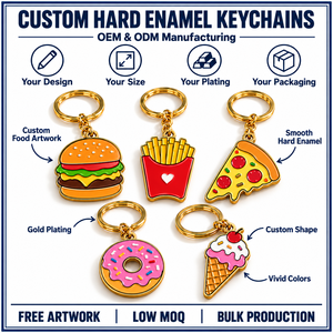 Llaveros de Metal Personalizados con Esmalte Duro, Coloridos, para Regalos Promocionales - Product Image 4