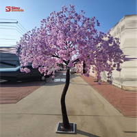 Offre Spéciale : Arbre de fleurs artificielles de 1,80 m de haut, rose vif, pour centres de table, décoration de mariages et événements