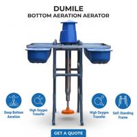 Aérateur flottant pour aquaculture de 2,2 kW, aérateur subaquatique pour améliorer la qualité de l'eau des étangs