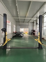Fabrika Fiyatı Hongtech HOT-CTP4 İki Kolon Hidrolik Araç Lifti 4000kg-5000kg Kullanılmış Hareketli CE Sertifikalı