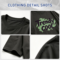 T-shirt Oversize Streetwear Homme – Fabricant de T-shirts à Épaules Tombantes avec Imprimé Lettres – Collection Été Grande Taille – Vente en Gros