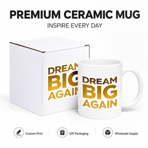 Taza blanca brillante OEM 11oz personalizada para sublimar tazas con revestimiento <span class=keywords><strong>de</strong></span> cerámica con logotipo <span class=keywords><strong>de</strong></span> marca con impresión <span class=keywords><strong>de</strong></span> regalo promocional personalizado al por mayor - Product Image 1