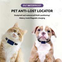G12 Ip67 Dispositif de repérage étanche Implant Phone Wireless Tracer Mini Hunting Pet Dog Gps Locator Tracker Collar