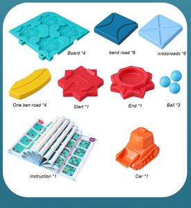 2023 Educational Brain Teaser Puzzle Logical Training Toys <strong>Road</strong> <strong>Blocks</strong> Construction Maze Play Fun Board <strong>Game</strong> for Kids - Product Image 2