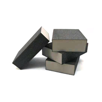 Bloc de ponçage éponge abrasive 100*70*25mm et éponge de sable à main réutilisable