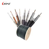 Câble coaxial Ripo RG59/RG11 directement de l'usine |   Bobine en vrac de 305 m/1000 pi avec conducteur solide en cuivre pur 75 ohms et gaine en PVC/PE pour