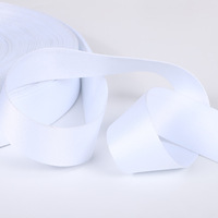 Sangle de ruban blanc épais en polyester personnalisé pour lanière d'impression par sublimation
