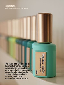 Nuovo Arrivo 2026 LADAI Set Smalto Gel 160 Colori Serie Etichetta Blu-Oro Alta Qualità Senza HEMA&TPO Non Richiede Lavaggio per Saloni di Bellezza - Product Image 6