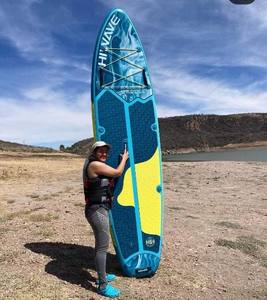 Planche à pagaie gonflable extra large 11'x34x6' à <span class=keywords><strong>prix</strong></span> d'usine, planche de surf pour jeux aquatiques avec accessoires - Product Image 1