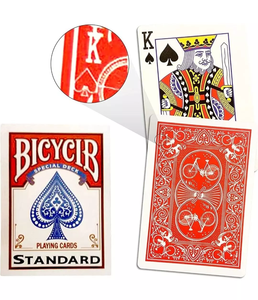 Jeu de cartes Secret Marked Deck~Bicycib Trapezoidal Card~Bicycle Style Svengali Deck~Magic Trick Cards~Stripper Deck with Ultimate <span class=keywords><strong>WOW</strong></span> Trick - Product Image 1