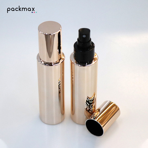 100ml 120ml Custom PET Fine <b>Mist</b> Spray Bottle for <b>Sunscreen</b> Toner - High End Electroplated Skin Care Container - Product Image 5