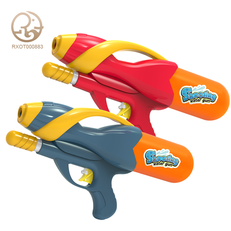 Single nozzle pneumatic water gun toy