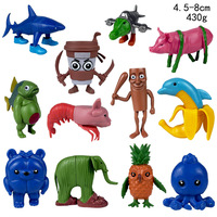 Neues Design 3d italienisches Brain rot Toy Fusion Version PVC Tung Tung Sahur Figur Dekoration Spielzeug