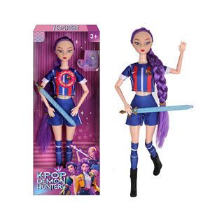 Muñeca de Regalo para Niños de 11.5 Pulgadas del Equipo de Animación de Fútbol K-POP Witch Hunter 2026 - Product Image 3
