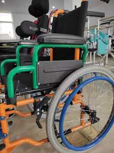 De aluminio plegable luz Manual pediátrica silla de ruedas para los niños - Product Image 3