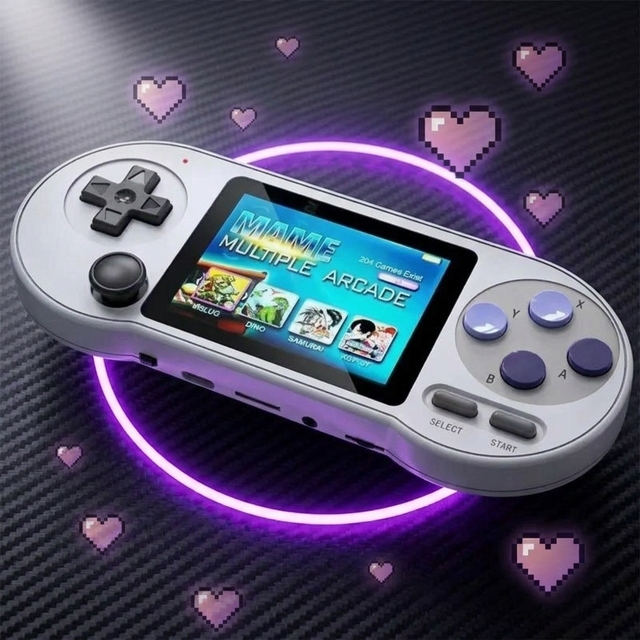 Classic Retro GBA Arcade Handheld Game Console, Portable Mini Game Player