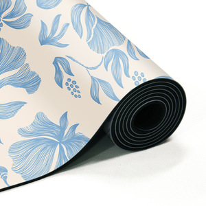 Tapis de yoga Bowl 1830x680x5mm imprimé, épaissi, antidérapant, pour la remise en forme à domicile - Product Image 1