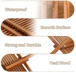 Teak Dish Drainer <b>Rack</b> Collapsible 2 Tier Dish <b>Rack</b> Dish Drying <b>Rack</b> Foldable <b>Plate</b> Organizer Holder for Kitchen Countertop - Product Image 6