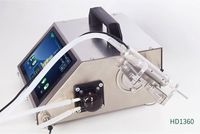 Machine de remplissage automatique de liquides en bouteille de petite taille, pompe péristaltique microporeuse pour huile essentielle, parfum