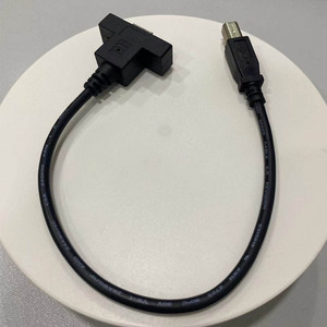 Câble USB 2.0 Type B Femelle-Mâle à Montage sur Panneau, Gaine PVC, Blindage Tressé pour Ordinateur/Caméra, Connecteurs Dorés, Longueur Personnalisable - Product Image 4
