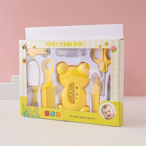 Juego de regalo de ducha de <span class=keywords><strong>baño</strong></span> de bebé neutral de 8 piezas <span class=keywords><strong>Kit</strong></span> de cuidado de recién <span class=keywords><strong>nacido</strong></span> esencial - Product Image 4