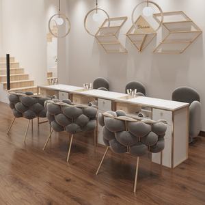 Produits très vendus, salon de beauté exclusif, table de manucure de luxe professionnelle, table à ongles pour technicien en ongles - Product Image 3