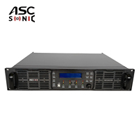 Amplificateur de puissance numérique professionnel DSP10KQ-PFC 4 canaux 10000W avec PFC actif