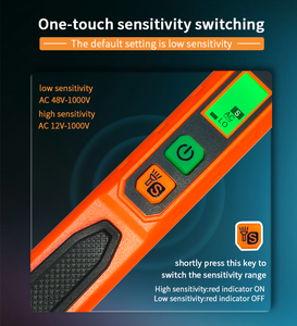 <span class=keywords><strong>Vici</strong></span> Home Detector de voltaje sin contacto 12V-1000V Voltaje LCD Socket Tester AC-4 - Product Image 4
