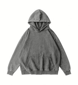Sudadera con Capucha Vintage de Alta Calidad con Lavado Ácido, Unisex, con Logotipo Personalizado, del Mejor Fabricante - Product Image 6