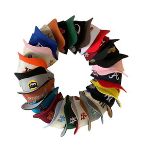 Nouvelles casquettes de baseball américaines originales de haute qualité, 5 panneaux, courbées, unisexes, avec fermeture snapback, broderie 3D personnalisée, sportives et ajustables - Product Image 1
