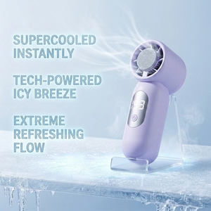 Ventilateur portable mini USB <span class=keywords><strong>économique</strong></span> et pratique avec batterie intégrée <span class=keywords><strong>pour</strong></span> bureau et extérieur - Product Image 3
