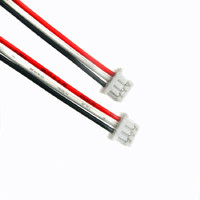 موصل JST ثنائي السن ذكر وأنثى 1.25 ميكرو، طقم أسلاك وكابلات معزولة بالـ PVC بطول 200 مم للاستخدام في الأجهزة المنزلية