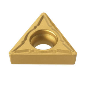 Inserto de Torneado TCMT 16T304 MX 60 Triángulo Positivo para Torneado Externo en Torno CNC, Grosor de 2.5 mm, Grado TT220 - Product Image 1